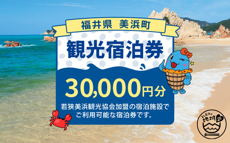 福井県美浜町観光宿泊券（30,000円分）【ギフト 母の日 父の日 こどもの日 敬老の日】 [m07-j001]