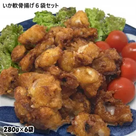 いか軟骨唐揚げ1.68kg(280g×6袋)セット 小分け 時短 つまみ 居酒屋 惣菜 弁当 便利_魚介・海産物   _【配送不可地域：離島】【1554756】