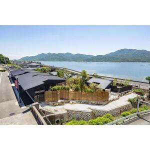 【宮島　離れの宿　ＩＢＵＫＵ】1泊2食付 ペア宿泊券《別邸》露天風呂付和洋室 2ベッド