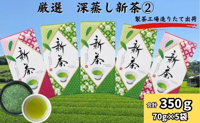 厳選　深蒸し新茶 2（70g×5袋）