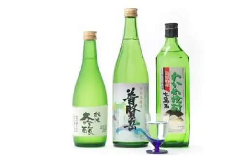 CA037 山崎本店酒造場 島原銘酒 3種セット 計1.94L [ 長崎県 島原市 ]