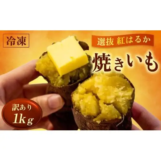 冷凍 焼き芋  選抜 紅はるか やきいも 1kg 【田條園】