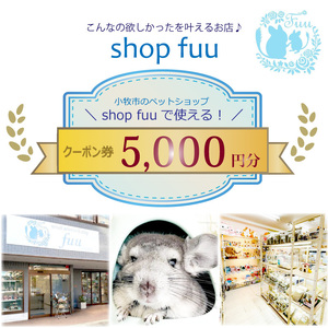 shop fuuで使えるクーポン券（5,000円）[145S75]