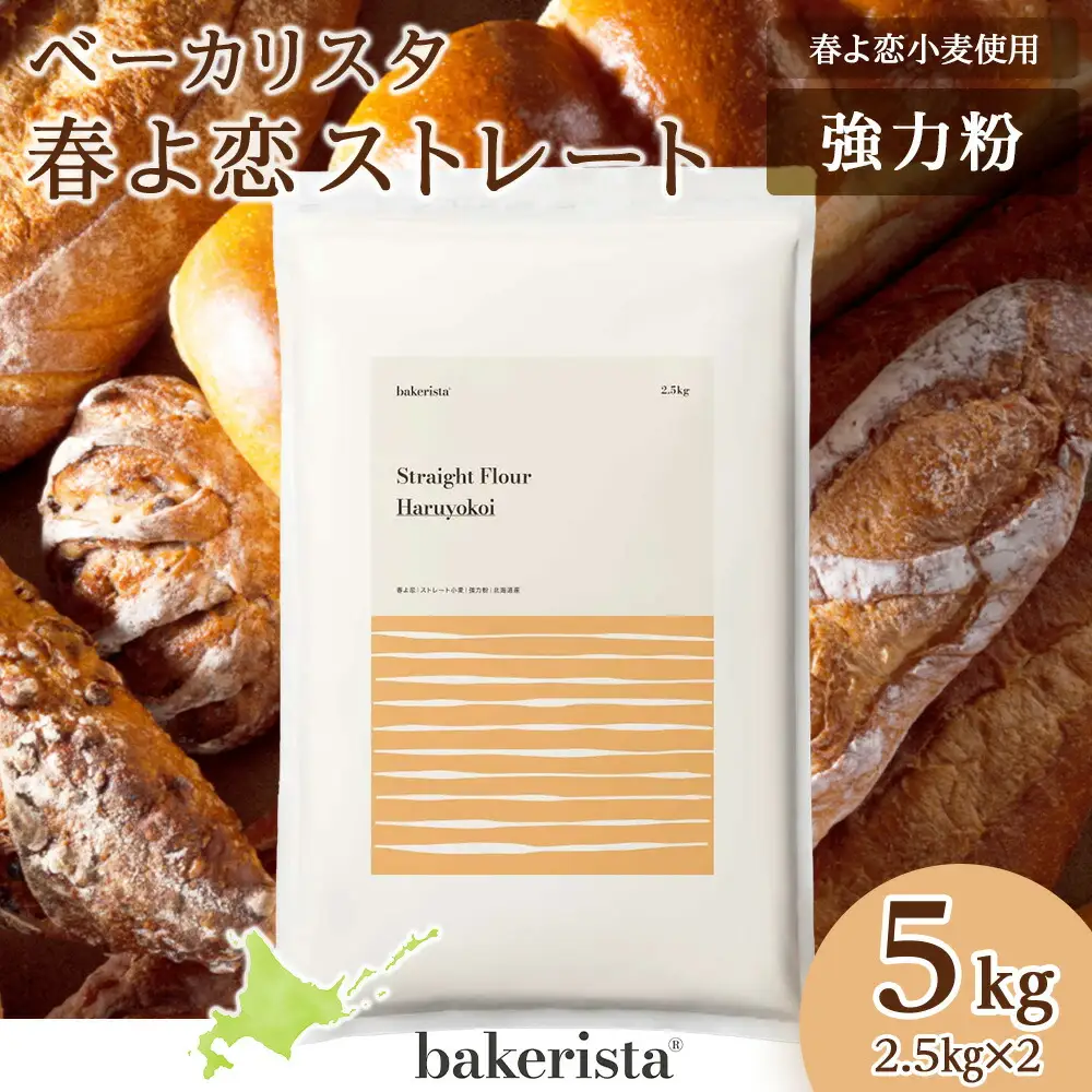 春よ恋ストレート 5kg（2.5kg×2）小麦粉 パン