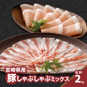 しゃぶしゃぶミックス(ロース500g×2・バラ500g×2)計2㎏セット_K16_0117_1