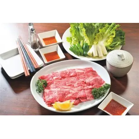 短角牛肩ロース焼肉用800g_肉 焼肉 牛肉 やきにく ヤキニク バーベキュー_【配送不可地域：離島】【1551427】