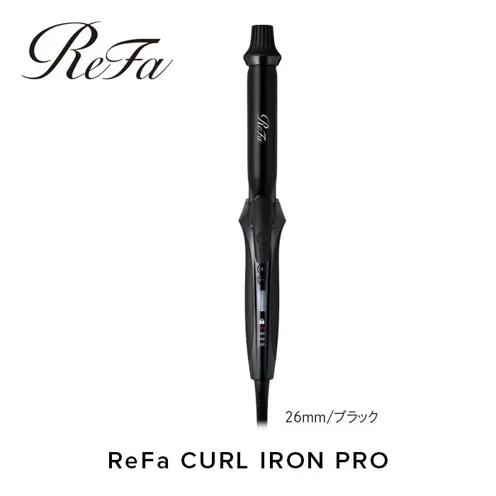 ReFa CURL IRON PRO26【ブラック】 アイロン 家電 美容 リファ アイロン