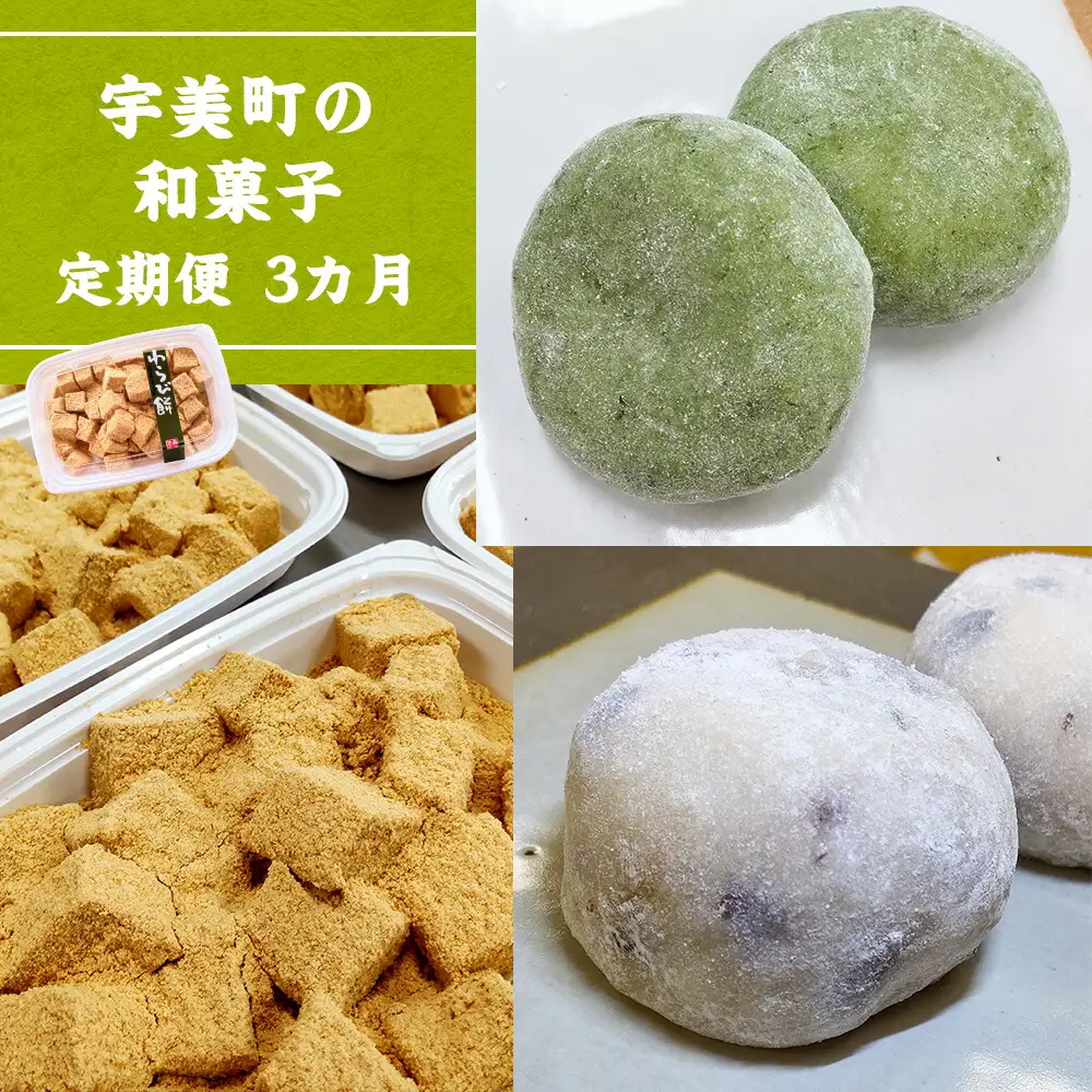 【定期便3回】和菓子 詰め合わせ [um40azo730007] 和菓子