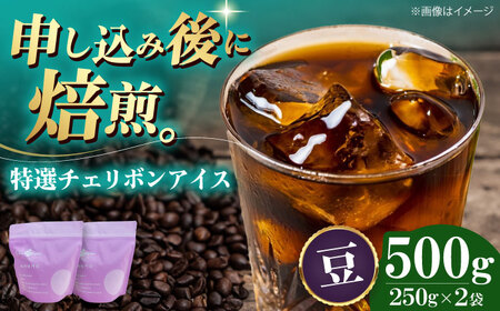 コーヒー豆 特選チェリボンアイス （500g）コーヒー   [AGCU015-1] 