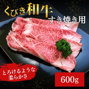 【プロも高評価！】【くびき和牛】 すき焼き用肉 600g にいがた和牛 牛肉 ブランド牛 新潟県産 上越市 深雪の郷・くびき牛