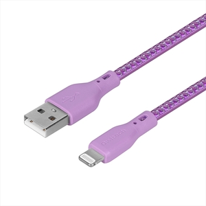 Owltech(オウルテック) きらきら可愛い グラデーションカラー  急速充電2.4A／データ転送対応 Lightningケーブル OWL-CBAUAL10-GD