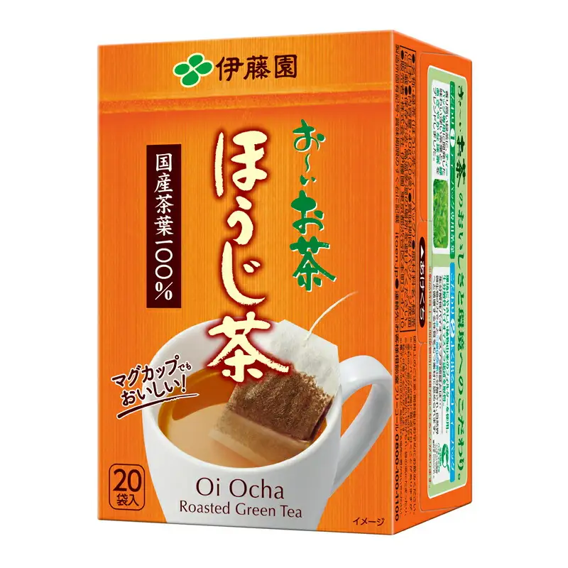 131-17　おーいお茶エコティーバッグほうじ茶20袋×10