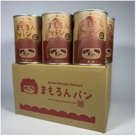 まもるんパン　2年保管6缶セット　1箱　(プレーン・さつまいも・黒糖)_ パン  ぱん_【1557235】