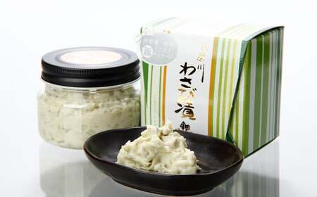 ロングセラー！ 人吉球磨産の『球磨川わさび漬』5箱 わさび ワサビ漬け 加工品 酒の肴 ご飯のお供 お土産 ギフト 