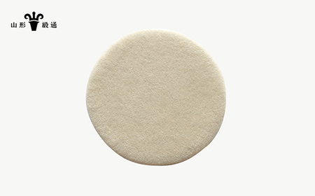 【山形緞通】Crafton Cushion - No.1 (Circle) [絨毯 じゅうたん ラグ カーペット oc-cccxx-no1]