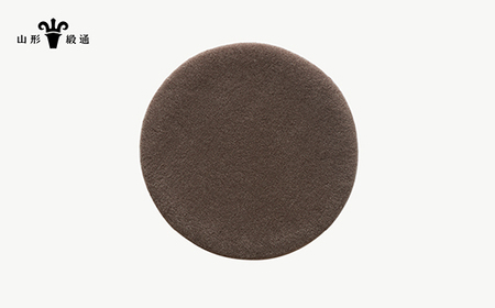 【山形緞通】Crafton Cushion - No.6 (Circle) [絨毯 じゅうたん ラグ カーペット oc-cccxx-no6]