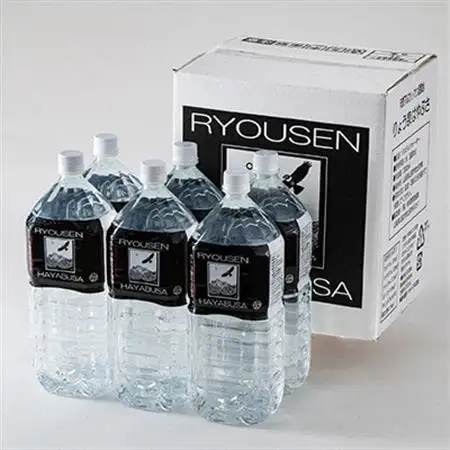 【毎月定期便】りょう泉はやぶさ温泉水 2L×6本全12回【4058678】