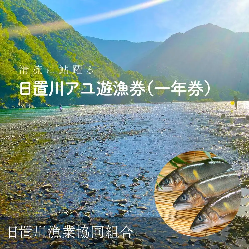 2026年度 日置川アユ遊漁券（一年券）