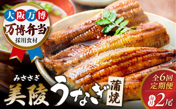【全6回】鰻 鰻の蒲焼 2尾 BLAM008