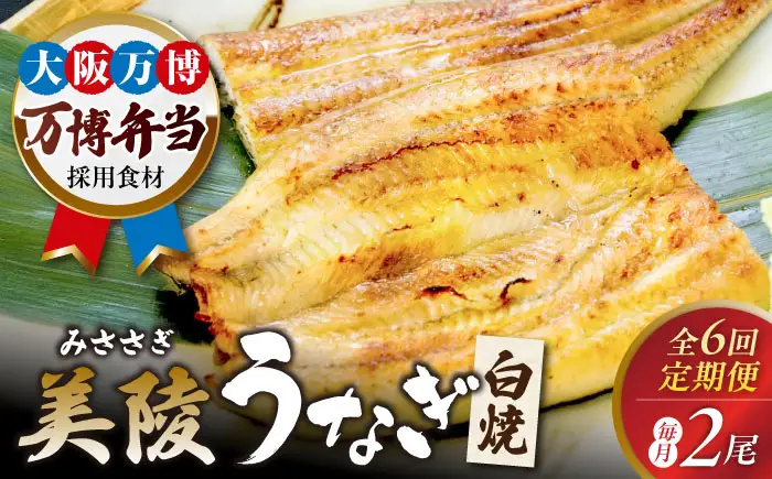 【全6回】鰻 鰻の白焼 2尾 BLAM009