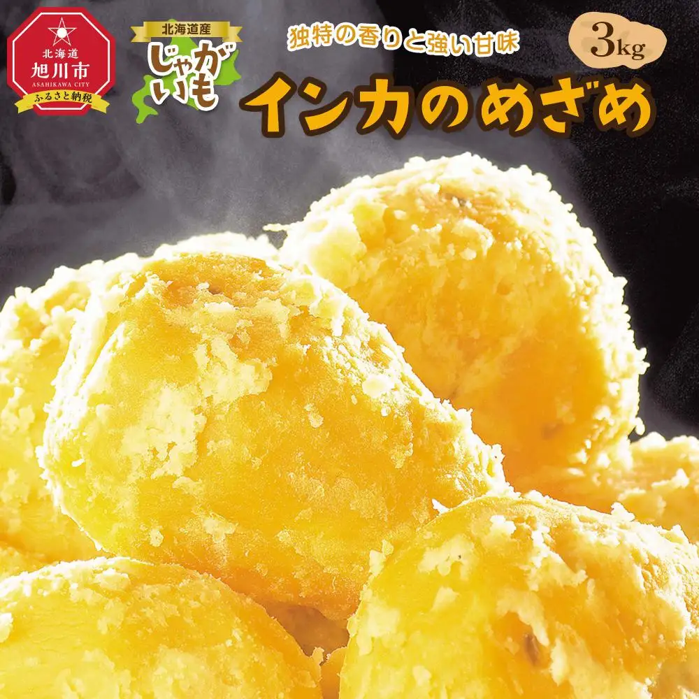 【2026年先行予約】北海道産じゃがいも（インカのめざめ）3kg（10月下旬発送開始）| じゃがいも _04562