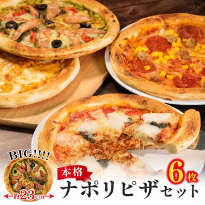 【訳あり】本格 冷凍ピザ 6枚セット 手作り ナポリピザ もっちり生地 マルゲリータ クアトロ 職人