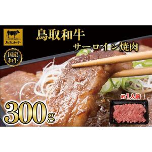 鳥取和牛サーロイン焼肉　300g  1329|サーロイン