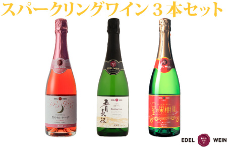スパークリングワイン３本セット エーデルワイン FN-Limited-SP【2066】