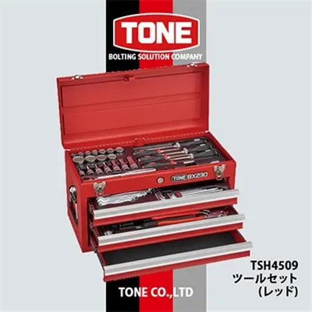 TONE　TSH4509ツールセット(レッド)_雑貨   _【1412013】