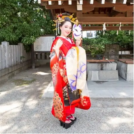神社で撮影!超本格花魁体験(1名様分)_旅行券・チケット  体験チケット _【1558034】