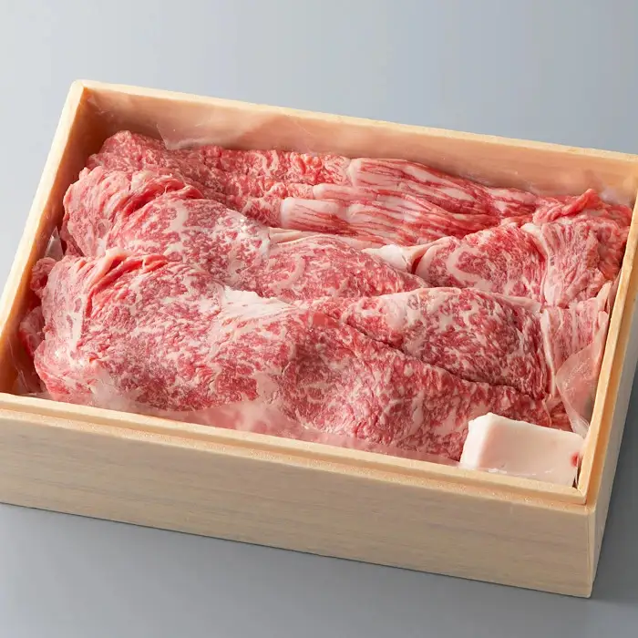 【A-302】宝牧場 近江牛上ロース500g・赤身500gすき焼き用セット ［高島屋選定品］