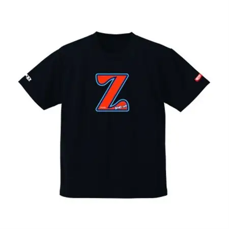 JTTA公認　卓球ユニフォーム【男女兼用(ドライ):Lサイズ】アルファベット　Z　ブラック_装飾品・工芸品  洋服 _【1566841】