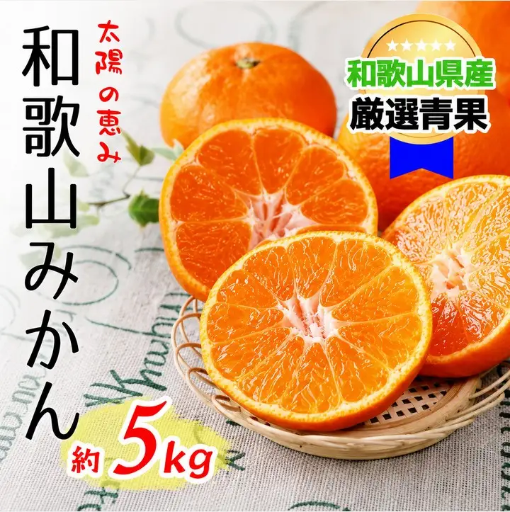 【太陽の恵み】和歌山みかん(約５kg)【2026年12月上旬～2027年1月下旬発送】【A092-frks036A】