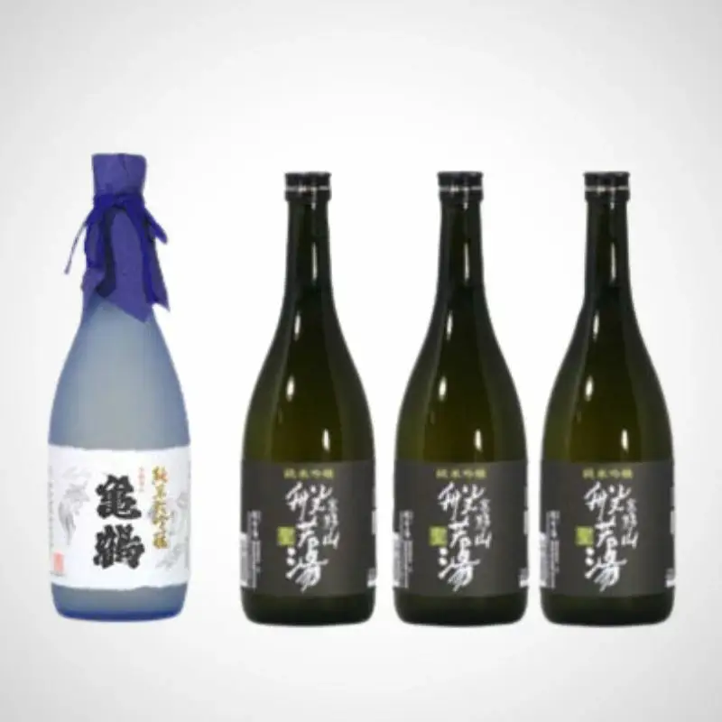 こだわりの地酒 純米大吟醸1本と純米吟醸酒 高野山般若湯聖(ヒジリ3本)のセット ［HS4］【H007-hts007】