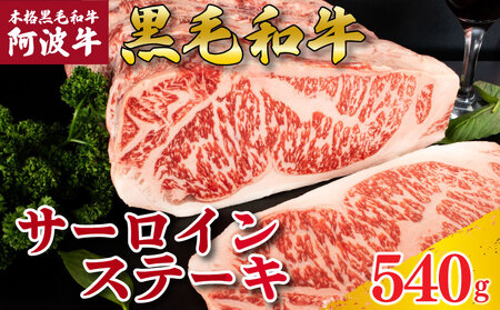 牛肉 ステーキ サーロインステーキ 阿波牛 540g  ステーキ