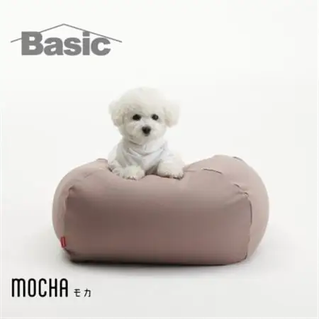 【ハナロロ】 ビーズクッション ペットクッションMカバー付 60L(モカ)【1549280】