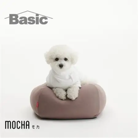 【ハナロロ】 ビーズクッション ペットクッションSカバー付 30L(モカ)【1549287】