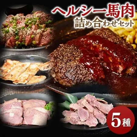 馬肉特急「ヘルシー馬肉詰め合わせセット」_肉 馬肉  うま 桜肉_【配送不可地域：離島】【1567351】