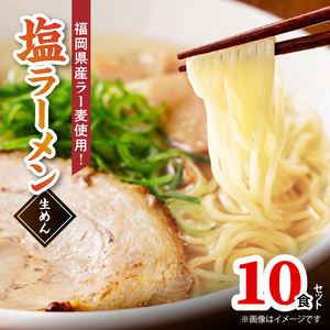 【福岡県産ラー麦使用】塩ラーメン 10食 _PC8206