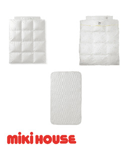 K117 ミキハウス 出産準備寝具セット【mikihouse ベビー布団 出産 ベビー ベビー寝具 赤ちゃん ブランド 男の子 女の子 ふとん おねしょシーツ ふとんカバー 大阪府 八尾】