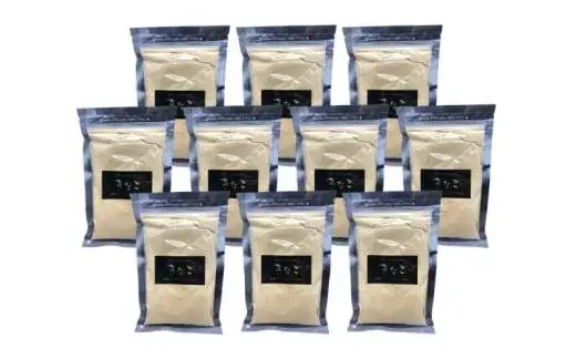[5525-1134]大豆 きな粉 10袋 100g×10 合計 1kg 粉末 ゆきしずか 北海道 伊達 のぐち北湯沢ファーム