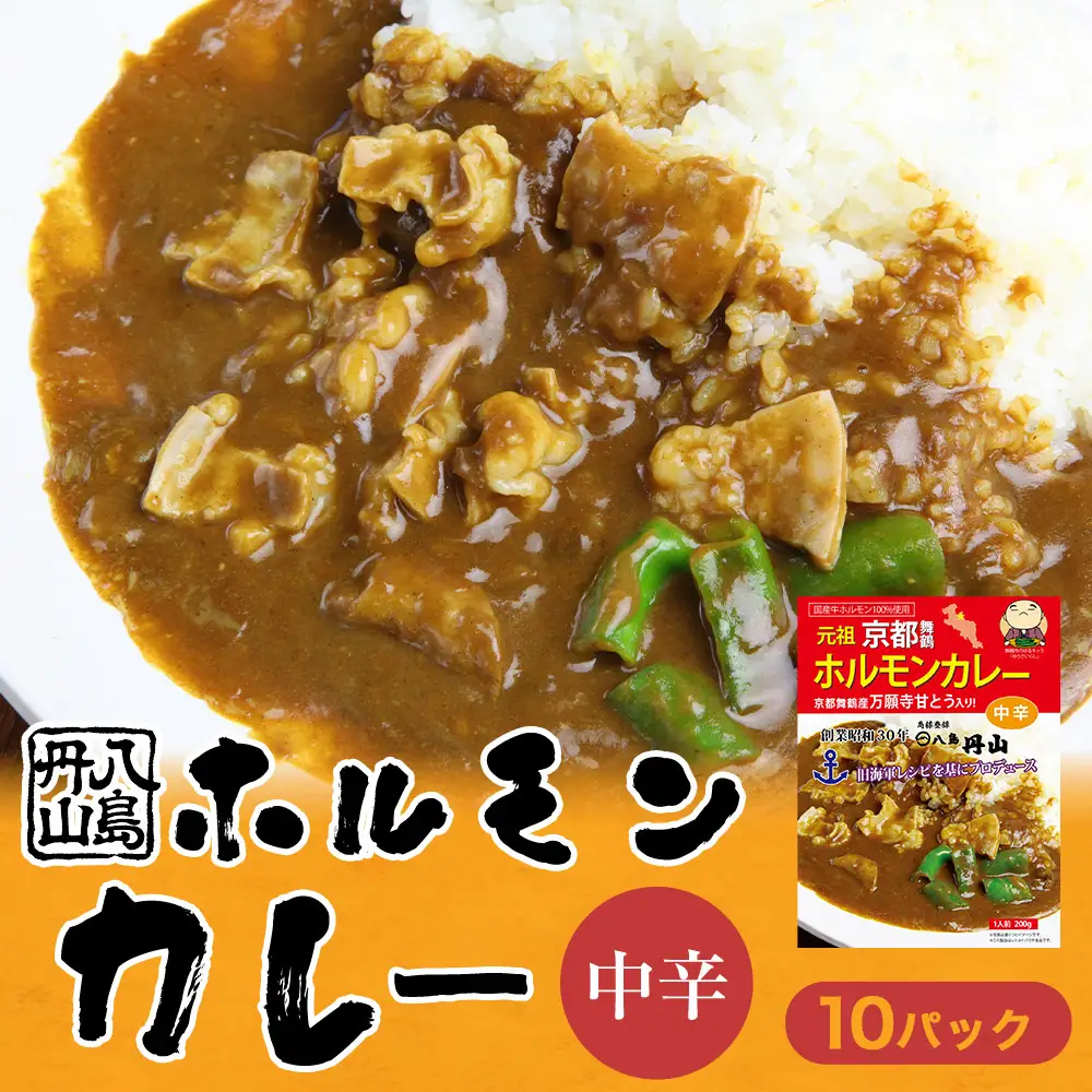 ホルモンカレー 10個 ： レトルトカレー ビーフカレー ご当地カレー