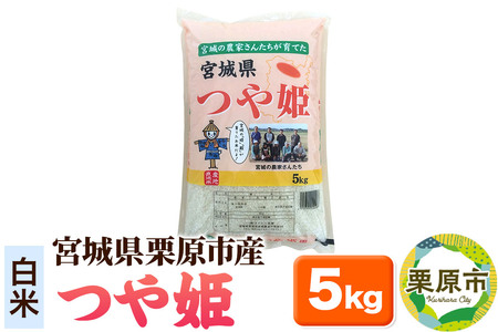 【白米】令和7年産 つや姫 5kg 宮城県栗原市産 