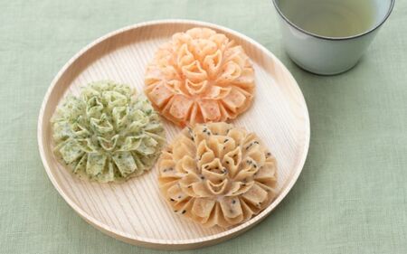花咲かりん詰合わせ箱 8種20個入り（塩味入り）【kkmn0009】