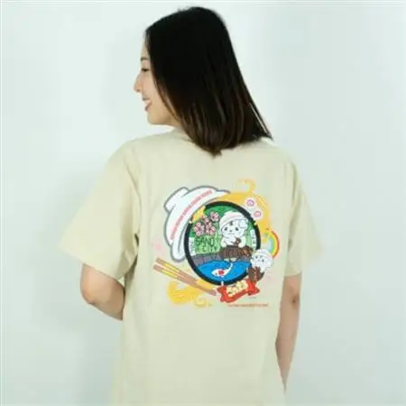 佐野市 マンホールTシャツ(さのまる)サンドベージュ Sサイズ_装飾品・工芸品 女性・レディース 洋服   装飾品・工芸品 男性・メンズ 洋服 _【1534683】