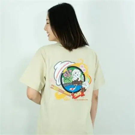 佐野市 マンホールTシャツ(さのまる)サンドベージュ XLサイズ_装飾品・工芸品 女性・レディース 洋服   装飾品・工芸品 男性・メンズ 洋服 _【1534694】