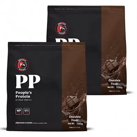 Protein Nationピープルズプロテインチョコレート風味　1.4kg(700g×2袋セット)_惣菜・加工品   _【1571732】