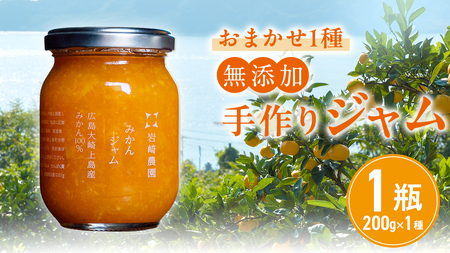 岩﨑農園 無添加 手作り ジャム 200g 1本