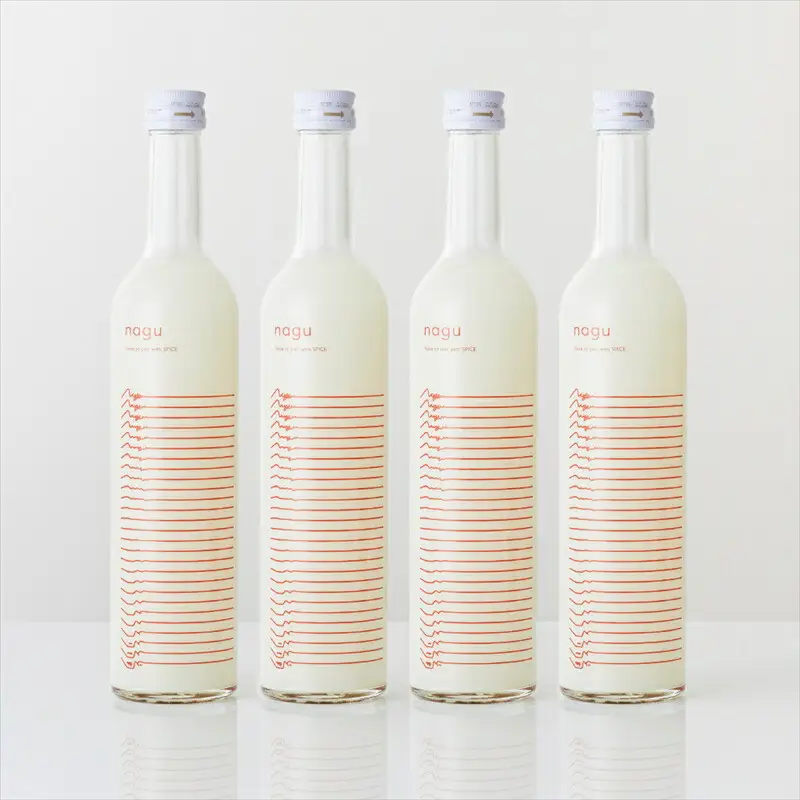 nagu 4本セット【「ピリッ」とした料理に合う お酒 】produced by ごほうびキムチ【日本酒  お米 おつまみ 韓国料理】