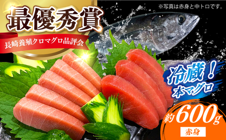 冷蔵！生本マグロ 赤身 計約600g マグロ まぐろ 鮪 刺身 五島列島産養殖 [RBN015] 本マグロ 本まぐろ 本マグロ 本まぐろ 本マグロ 本まぐろ 本マグロ 本まぐろ九州 長崎